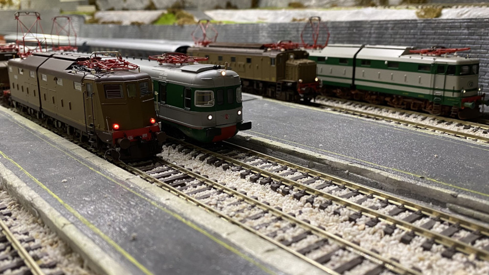 stazione plastico trick track anni '70