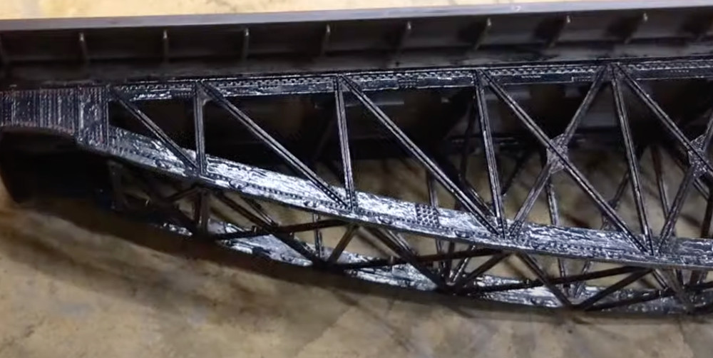 dipingere ponte ferroviario metallico h0 faller